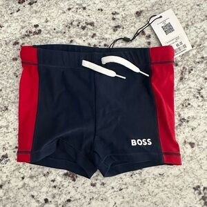 Boss Dark Blue Swimwear‎